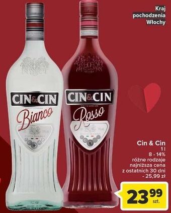 Vermouth cin&cin bianco