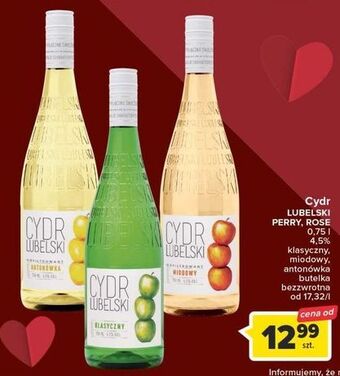 Carrefour Cydr lubelski miodowy oferta