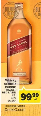 Carrefour Whisky johnnie walker red label oferta