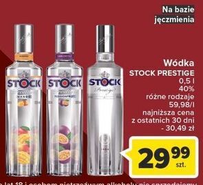 Carrefour Wódka stock prestige mango oferta