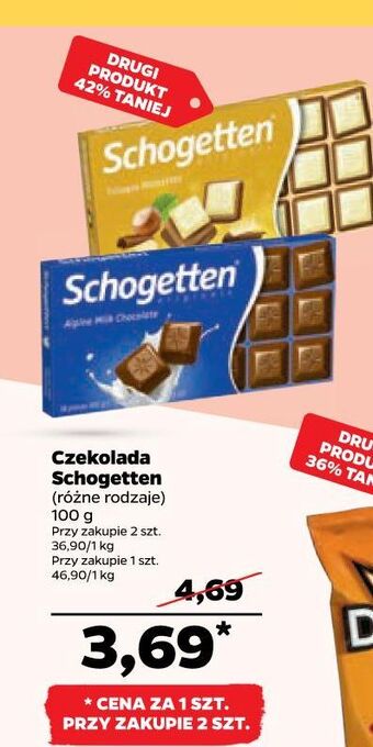 Czekolada alpine milk schogetten