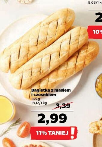Netto Bagietka z masłem czosnkowym oferta