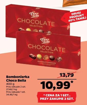 Netto Bombonierka chocolate selection chocobella oferta