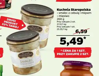 Netto Smalec z cebulą i mięsem kuchnia staropolska oferta