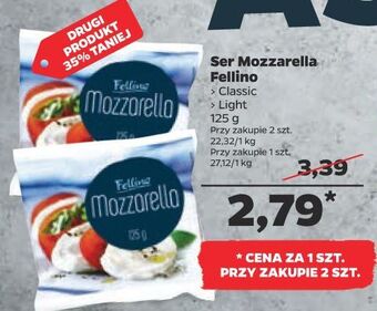 Netto Mozzarella light fellino oferta