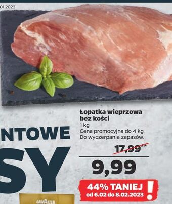 Netto Łopatka wieprzowa bez kości oferta