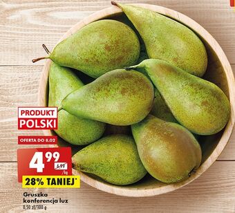 Biedronka Gruszka konferencja oferta