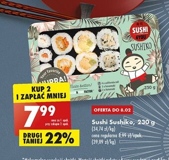 Biedronka Sushi sushiko 4you oferta