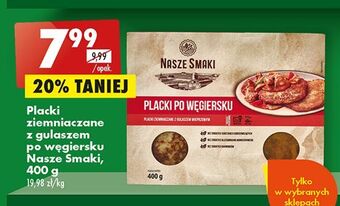 Biedronka Placki po węgiersku nasze smaki oferta