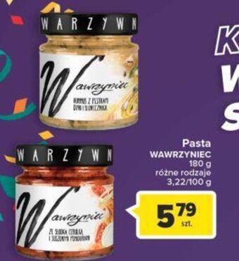 Carrefour Wawrzyniec Pasta 180g oferta