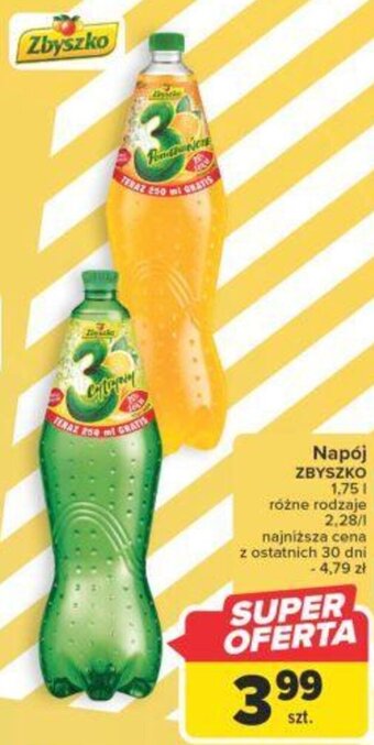 Carrefour Zbyszko Napój 1,75l oferta