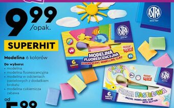 Biedronka Modelina fluorescencyjna astra oferta