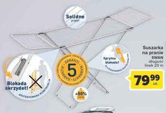 Carrefour Suszarka na pranie Swan oferta