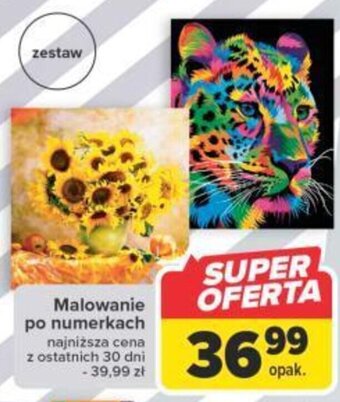 Carrefour Malowanie po numerkach oferta