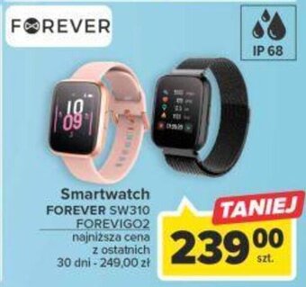 Carrefour Forever Smartwatch SW310 Forevigo2 oferta