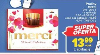 Carrefour Strock Praliny Merci 210-250g oferta