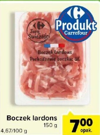 Carrefour Carrefour Boczek lardons 150g oferta