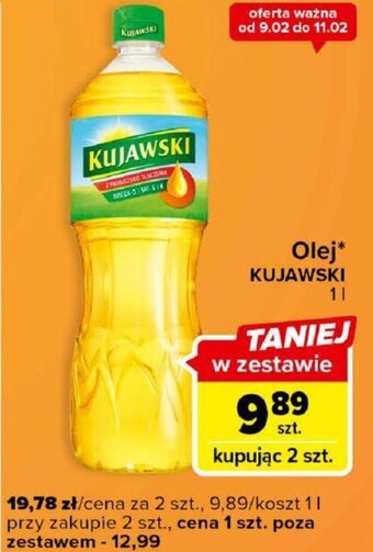 Carrefour Bunge Olej Kujawski 1l oferta