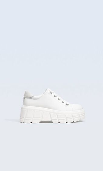 Stradivarius Buty sportowe na platformie xl oferta
