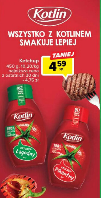Carrefour Kotlin Ketchup 450g oferta