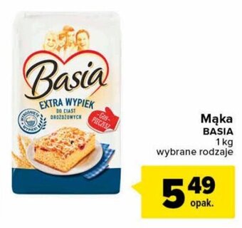 Carrefour Basia Mąka 1kg oferta