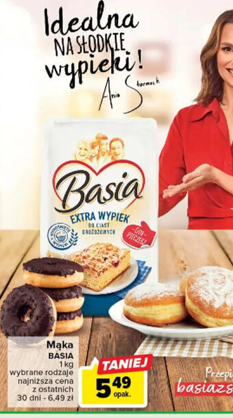 Carrefour Basia mąka 1kg oferta