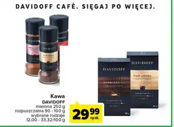 Carrefour Davidoff Kawa mielona 250g oferta