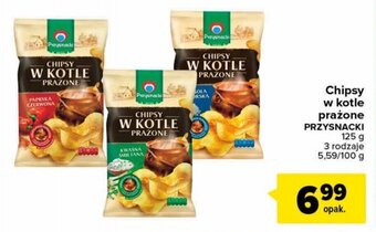 Carrefour Przysnacki Chipsy w kotle prażone 125g oferta