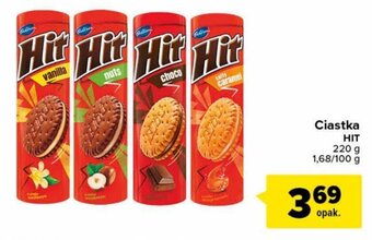 Carrefour Ciastka Hit 220g oferta