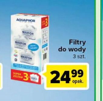 Carrefour Aquaphor Filtry do wody 3szt. oferta