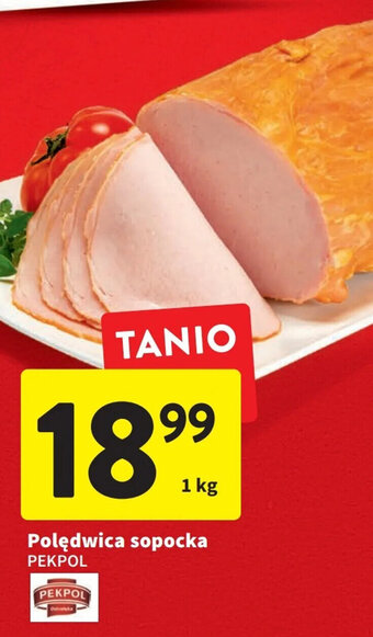 Intermarche Pekpol Polędwica sopocka 1kg oferta