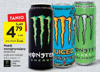 Intermarche Monster Napój energetyzujący 0,5l oferta