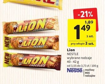 Intermarche Baton lion chocolate oferta