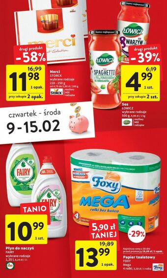 Intermarche Sos spaghetti łowicz oferta