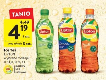 Intermarche Herbata mrożona classic lipton green ice tea oferta