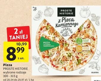 Intermarche Pizza z kurczakiem i bazyliowym pesto iglotex proste historie z pieca kamiennego oferta