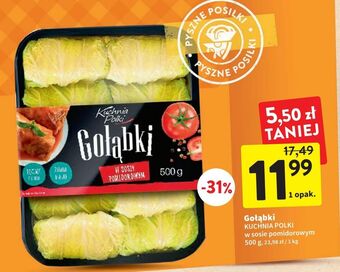 Intermarche Gołąbki z sosem pomidorowym kuchnia polki oferta