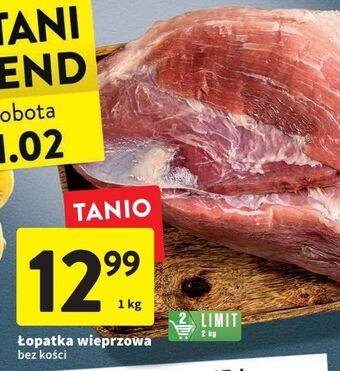 Intermarche Łopatka wieprzowa bez kości oferta