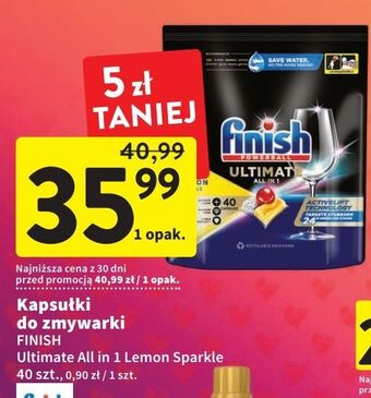 Intermarche Tabletki do zmywarek lemon finish quantum ultimate oferta