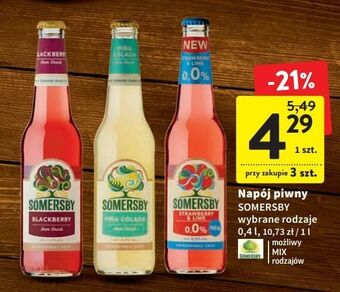 Intermarche Piwo somersby blackberry oferta