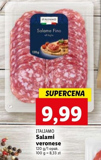 Lidl Salami veronese italiamo oferta