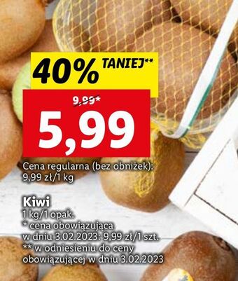 Lidl Kiwi oferta