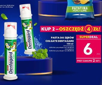 Dealz Pasta do zębów z pompką colgate dentagard oferta