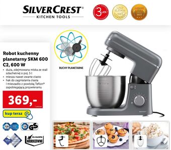 Lidl Robot kuchenny skm 600 b2 600w silvercrest oferta