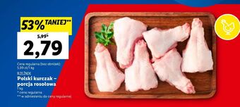Lidl Porcja rosołowa z kurczaka rzeźnik codzienna dostawa oferta