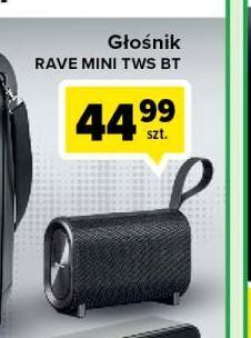 Carrefour Głośnik rave mini tws bt black tracer oferta