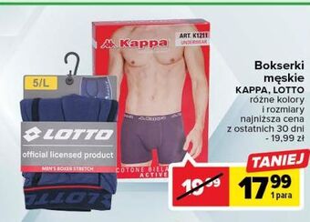 Carrefour Bokserki męskie kappa oferta