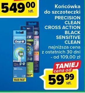 Carrefour Końcówki do szczoteczki eb50 oral-b cross action oferta