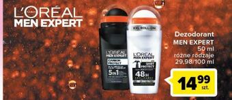 Carrefour Anti-perspirant 5 in 1 l'oreal men expert carbon protect oferta