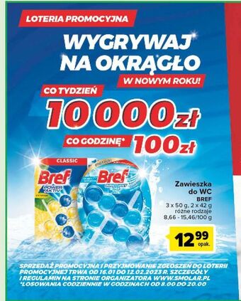 Carrefour Kostka do wc 4 function lemon bref power aktiv oferta